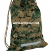 Digital Woodland Drawstring Backpack
