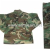 ACU Style Woodland Camo Uniform