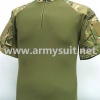 US Army Tactical Combat T-Shirt Multi Camo Multicam