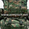 USMC Molle Assault Backpack Bag Digital Camo Woodland