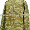 ACU Style Desert Tiger Stripe Camo Uniform(With Shoulder Strap)