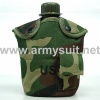 1Qt Canteen Water Bottle wPouch & Cup Camo Woodland