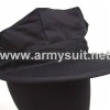 Black Octagonal Cap