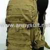 Tactical Molle Patrol Rifle Gear Backpack Coyote Brown