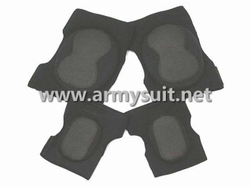 Tactical Airsoft Paintball Neoprene Knee&Elbow Pads BK