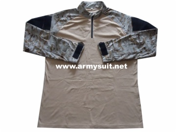 xtreme combat shirt desert camo