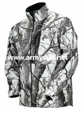 Hunting Clothing  Camo Soft Shell Jacket in 3 layer