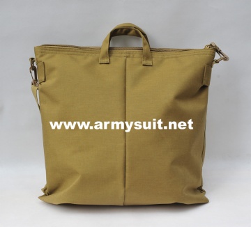 helmet bag tan