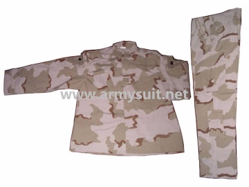 ACU Style 3 Color Desert Camo Uniform