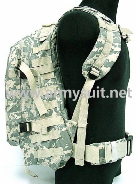 3 Day Molle Assault Backpack Bag Digital ACU Camo