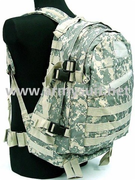 3 Day Molle Assault Backpack Bag Digital ACU Camo