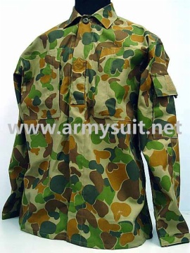 Australian Army Camo Woodland Auscam BDU Uniform