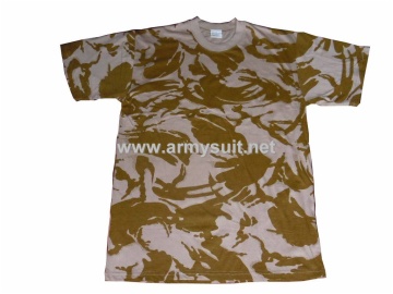 Camouflage Short Sleeve T-Shirt Desert Camo