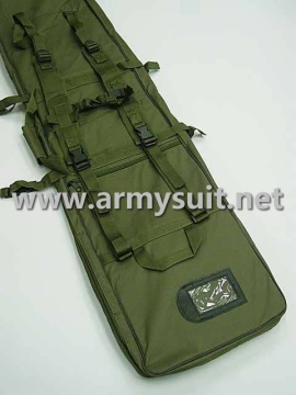 Dual Tactical Rifle Carrying Case Gun Bag OD