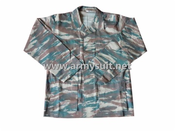 Greece Camo BDU Uniform(With Shoulder Strap)
