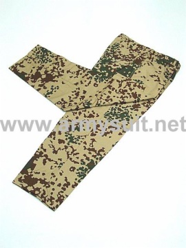 German Army Desert Camo BDU Uniform