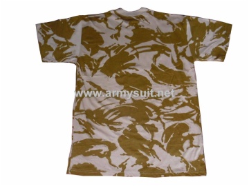 Camouflage Short Sleeve T-Shirt Desert Camo
