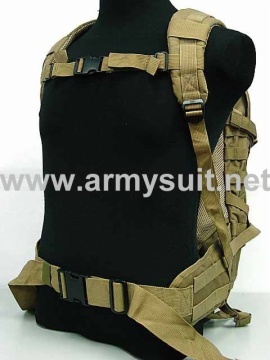Tactical Molle Patrol Rifle Gear Backpack Coyote Brown