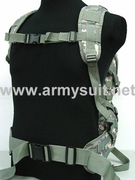 Tactical Molle Patrol Rifle Gear Backpack Digital ACU Camo