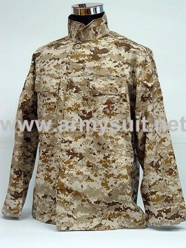 USMC Digital Desert Camo BDU Battle Dress Uniform