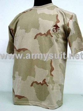 Camouflage Short Sleeve T-Shirt Desert Camo