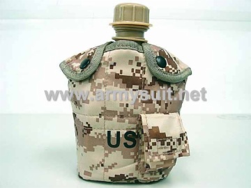 1Qt Canteen Water Bottle wPouch & Cup Digital Desert Camo