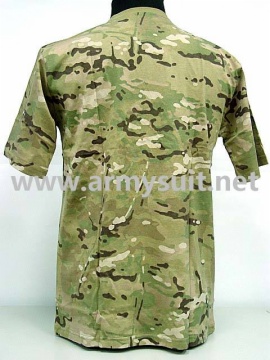 Camouflage Short Sleeve T-Shirt Multi Camo