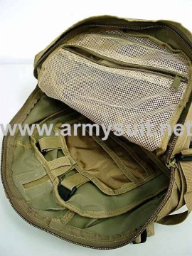 Tactical Molle Patrol Rifle Gear Backpack Coyote Brown