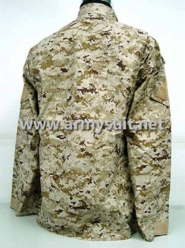 ACU Style Desert Digital Camo Uniform With Shoulder Strap