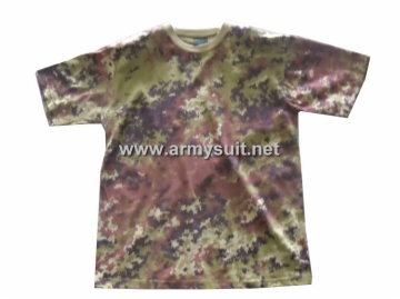 Camouflage Short Sleeve T-Shirt Italy Camo