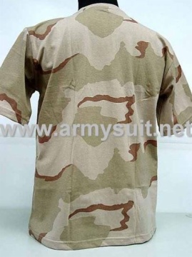 Camouflage Short Sleeve T-Shirt Desert Camo