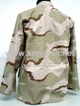 3 Color Desert Camo BDU Uniform