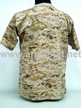 USMC T-Shirt Desert Digital Camo