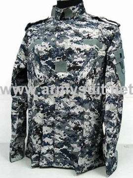 Iraq Blue Digital Camo Uniform(With Shoulder Strap)