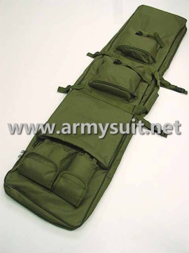 Dual Tactical Rifle Carrying Case Gun Bag OD