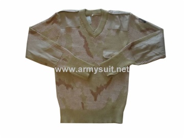 Army Sweater,Tri Color Desert
