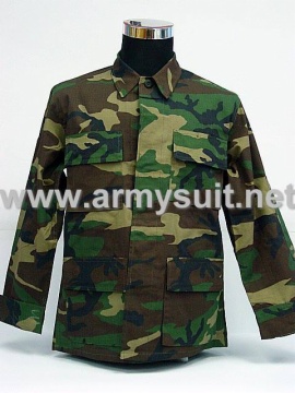 Woodland Camo BDU Uniform