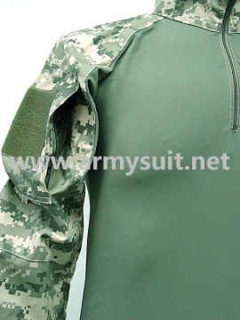 Tactical Combat Shirt Elbow Pad Digital ACU Camo