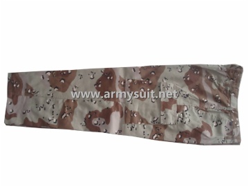 6 Color Desert Camo BDU Uniform