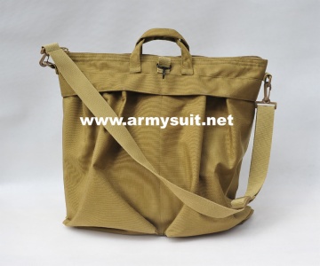 helmet bag tan