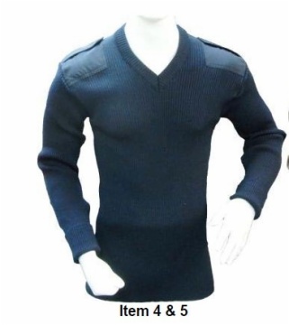 AAFC Cadet Heavyweight Knitwear Men Pullover Airforce Blue