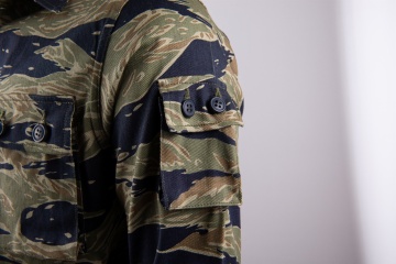 TIGER STRIPE Camouflage Men's Cotton Jacket
