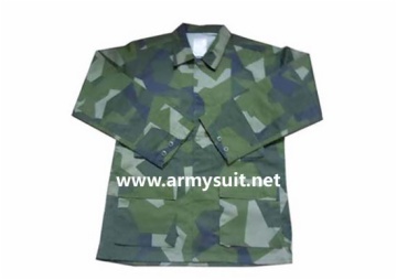 Swedish M90 military uniform suit