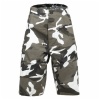 Snow Camouflage Cargo Shorts