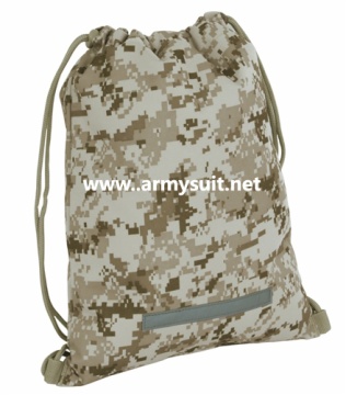 drawstring backpack digital desert